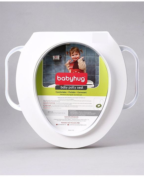 Babyhug Soft Potty Seat With Handle - Multicolor