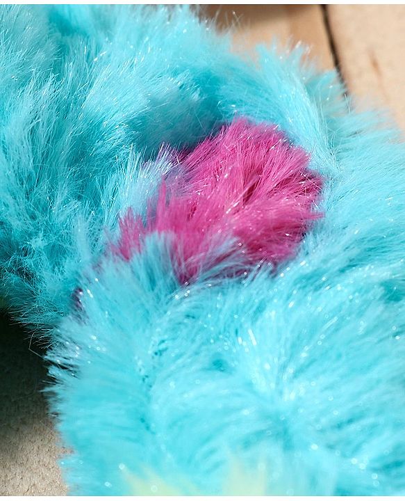 Babyhug Fur Hair Rubber Band  - Blue