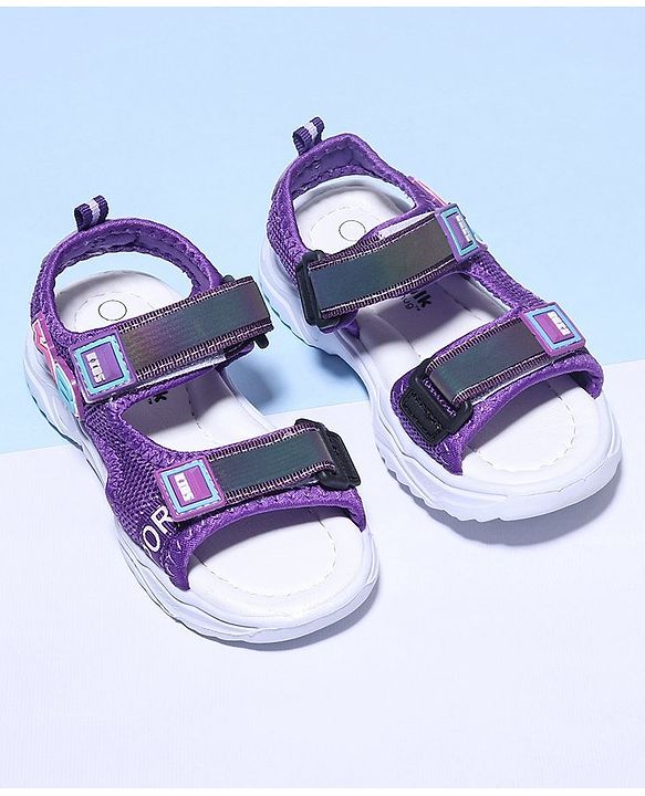 Cute Walk by Babyhug Open Toe Sandal - Purple