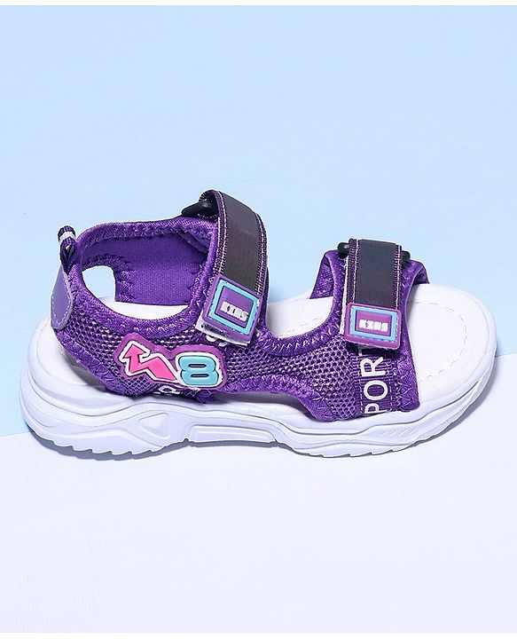 Cute Walk by Babyhug Open Toe Sandal - Purple