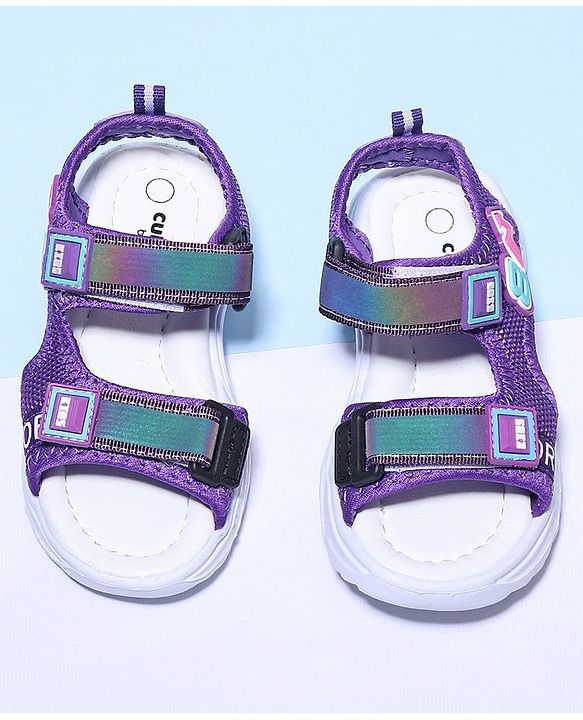 Cute Walk by Babyhug Open Toe Sandal - Purple