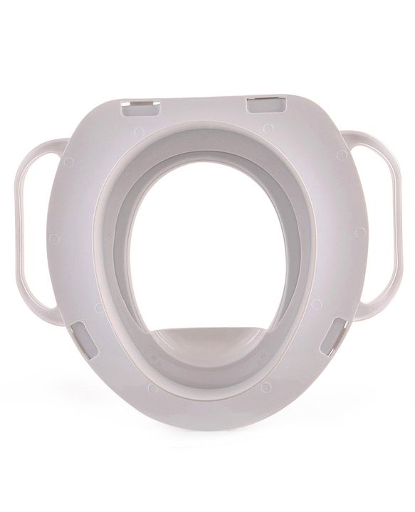 Babyhug Soft Potty Seat With Animal Print - White