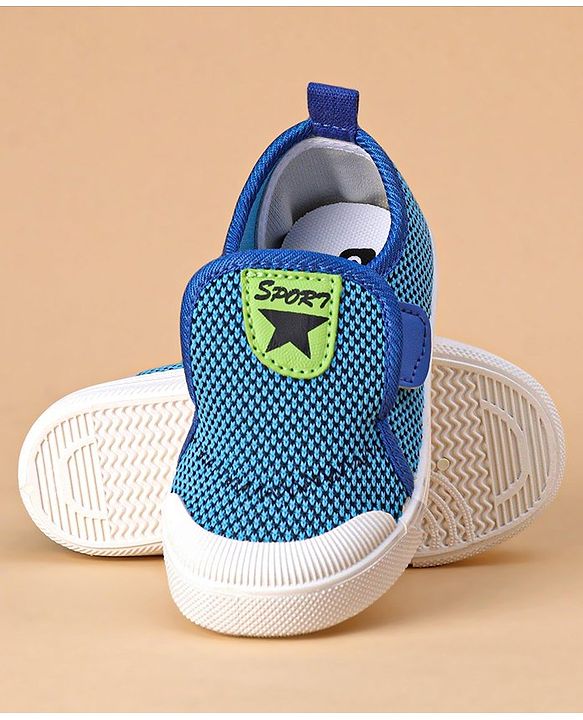 Cute Walk by Babyhug Slip On Style Casual Shoes - Blue