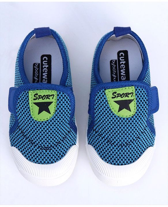 Cute Walk by Babyhug Casual Shoes - Light Blue - EU 24