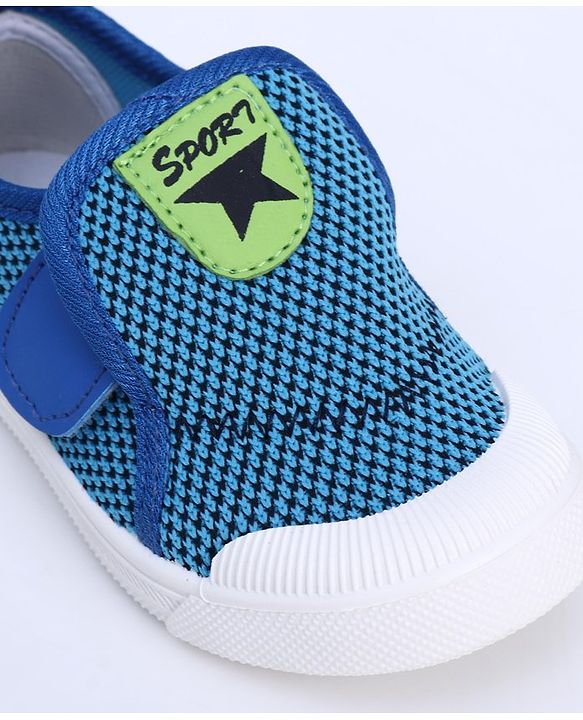 Cute Walk by Babyhug Casual Shoes - Light Blue - EU 24