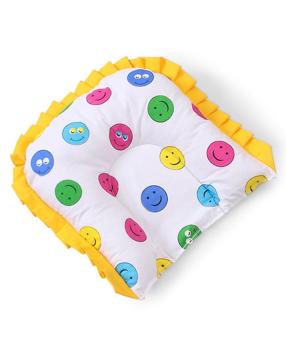 Babyhug Cotton Gadda Set Smiley Print - Multicolour