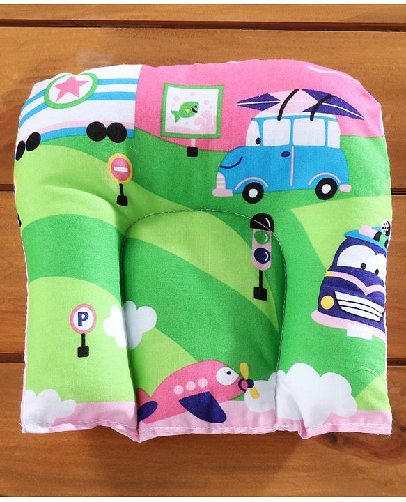 Babyhug Cotton Mosquito Net With Mattress Printed