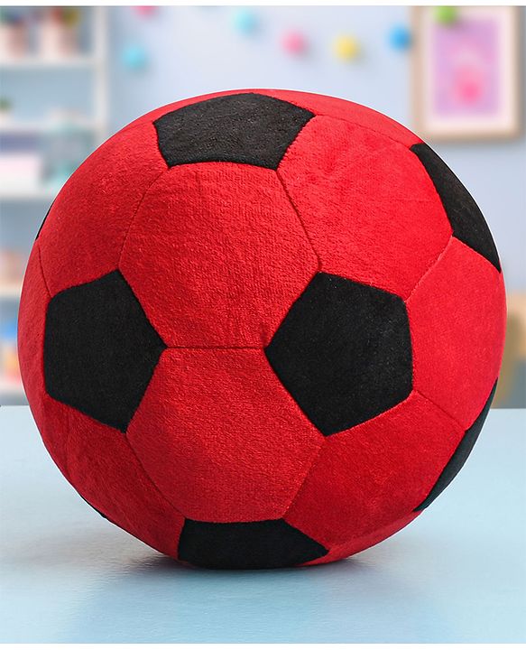 Babyhug Soft Ball Big Black And Red - Height 18 cm