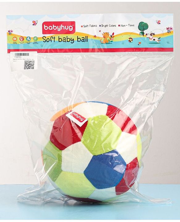 Babyhug Soft Ball Medium Multicolor - Height 16 cm