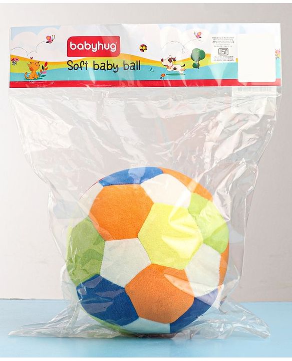 Babyhug Soft Ball Medium Multicolor - Height 16 cm