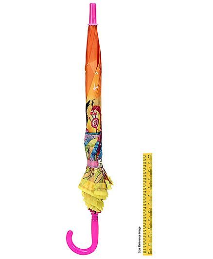 Babyhug Umbrella With Print - Yellow
