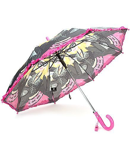 Babyhug Umbrella With Print - Pink