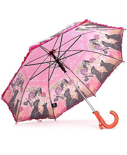 Babyhug Umbrella With Print - Pink