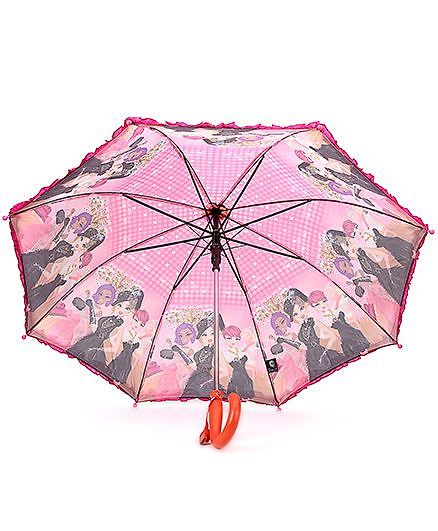 Babyhug Umbrella With Print - Pink
