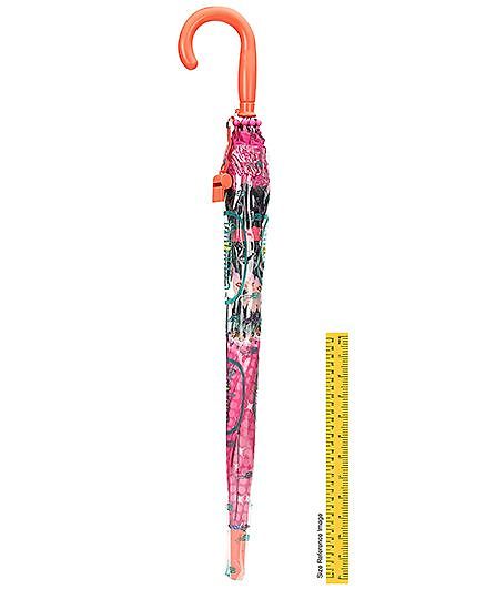 Babyhug Umbrella With Print - Pink