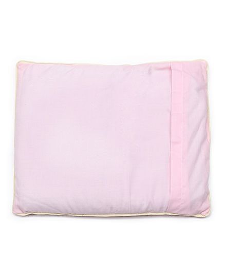 Babyhug Rai (Mustard) Seed Filling Pillow Rectangle Shape Pink - 1 Kg Rai Seeds