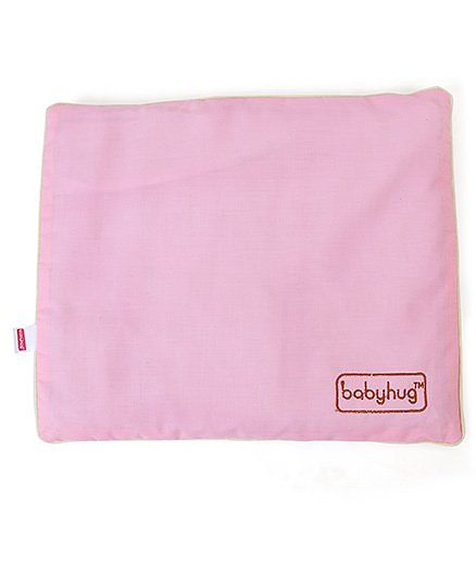 Babyhug Rai (Mustard) Seed Filling Pillow Rectangle Shape Pink - 1 Kg Rai Seeds