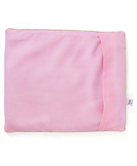 Babyhug Rai (Mustard) Seed Filling Pillow Rectangle Shape Pink - 1 Kg Rai Seeds