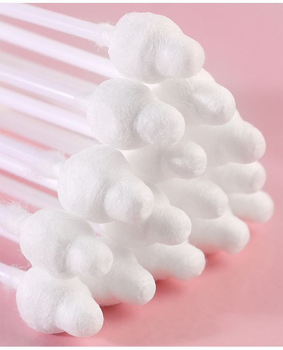Babyhug Cotton Buds - 100 Pieces (Product Packaging May Vary)