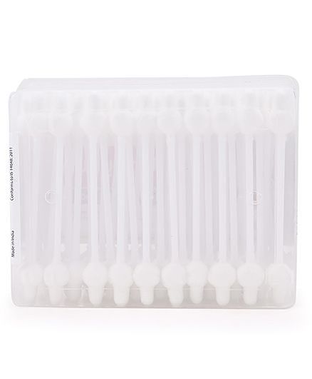 Babyhug Cotton Buds with Ear Drum Protection - 55 Pieces