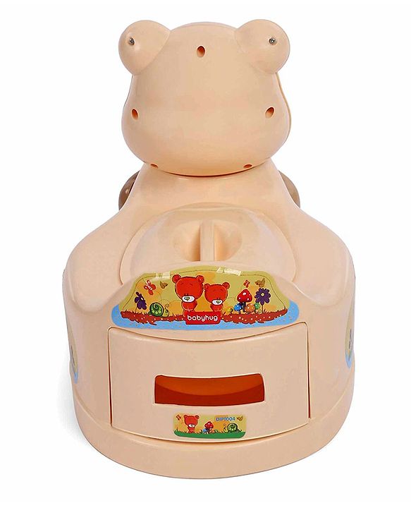 Babyhug Teddy Potty Seat - Brown