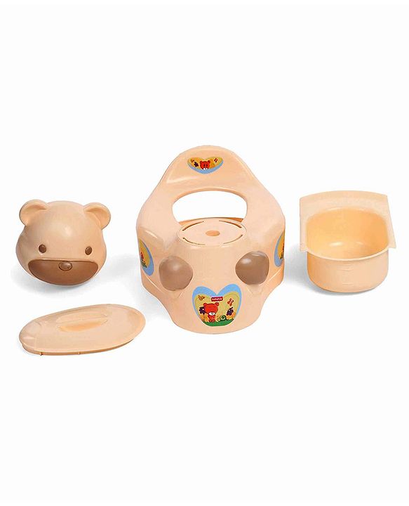 Babyhug Teddy Potty Seat - Brown