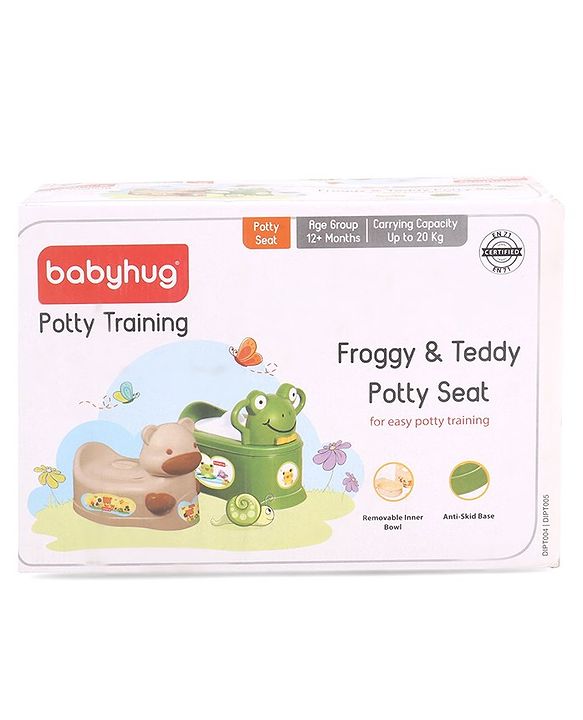 Babyhug Teddy Potty Seat - Brown