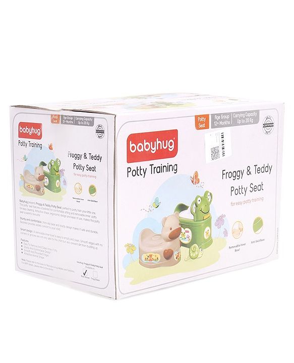 Babyhug Teddy Potty Seat - Brown