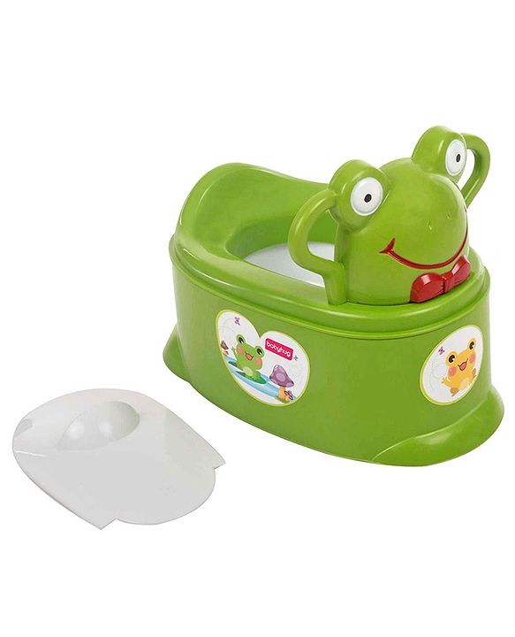 Babyhug Froggy Potty Seat - Green