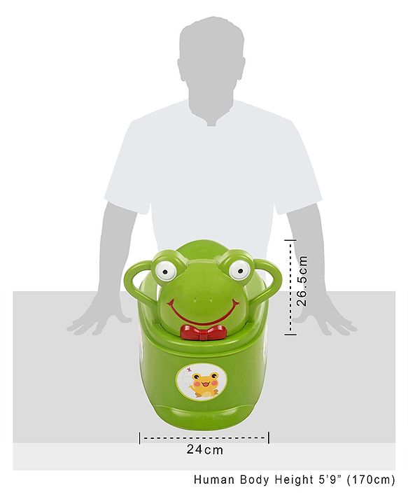 Babyhug Froggy Potty Seat - Green