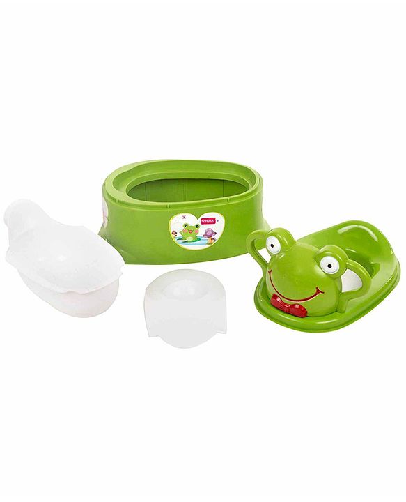 Babyhug Froggy Potty Seat - Green