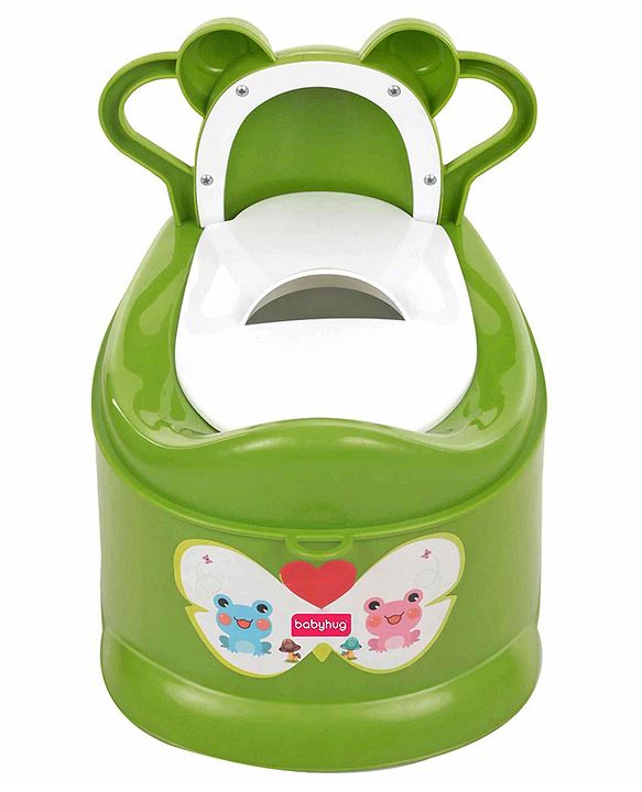 Babyhug Froggy Potty Seat - Green