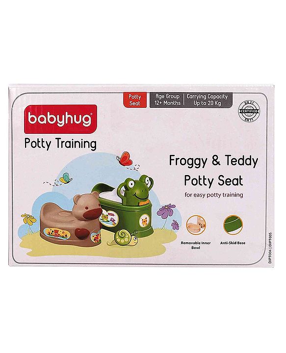 Babyhug Froggy Potty Seat - Green