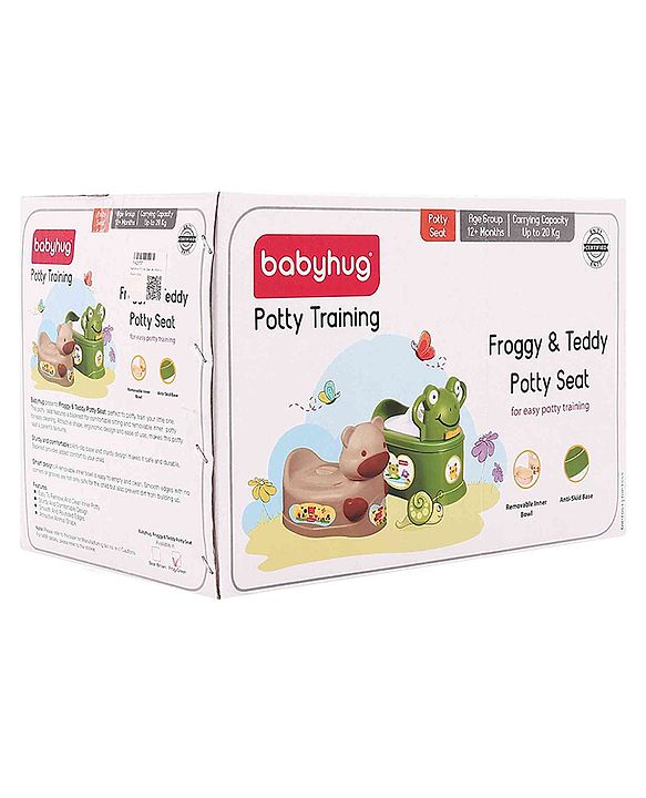 Babyhug Froggy Potty Seat - Green