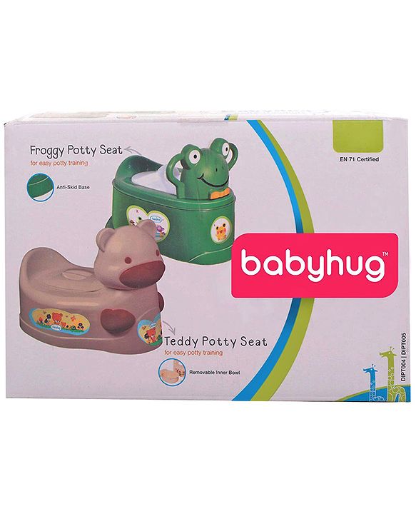Babyhug Froggy Potty Seat - Green