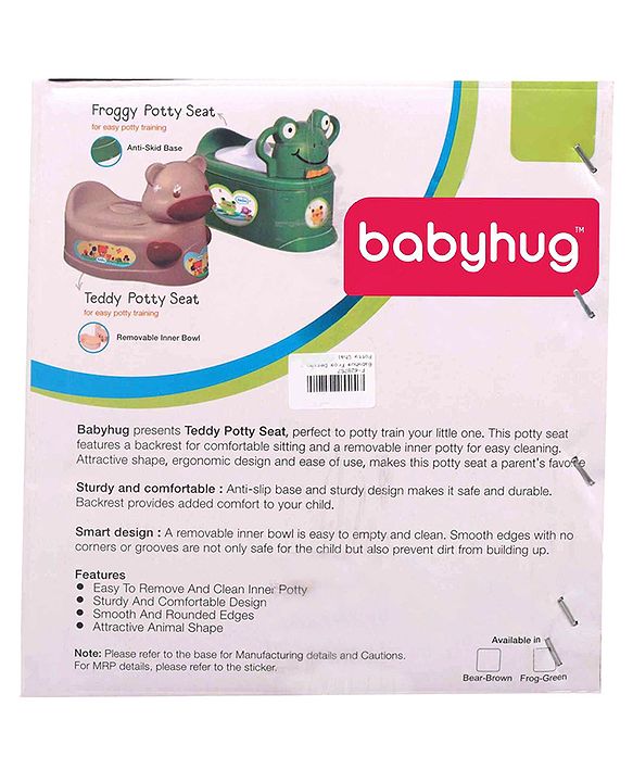Babyhug Froggy Potty Seat - Green