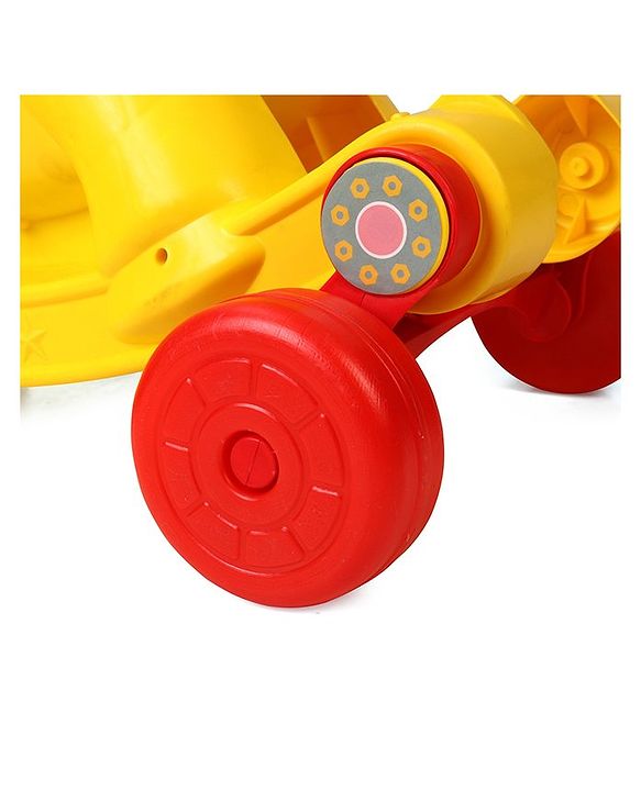 Babyhug Rock 'O' Ride Pony Ride-on - Yellow