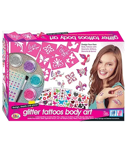 Professional Quality Glitter Tattoo Kit | Michaels