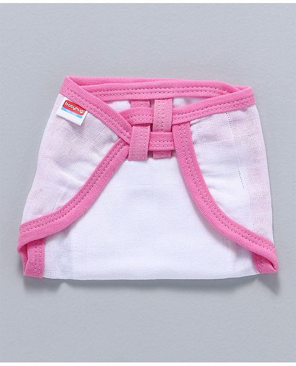 Babyhug Muslin Cloth Nappy Set of 5 Extra Small - Multicolor