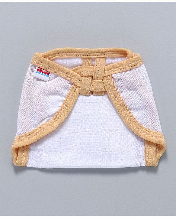 Babyhug Muslin Cloth Nappy Set of 5 Extra Small - Multicolor