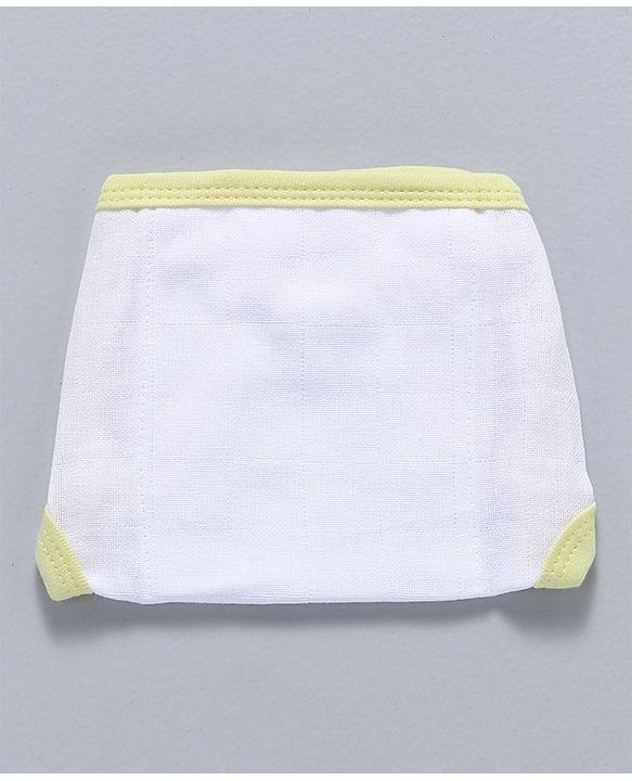 Babyhug Muslin Cloth Nappy Set of 5 Extra Small - Multicolor