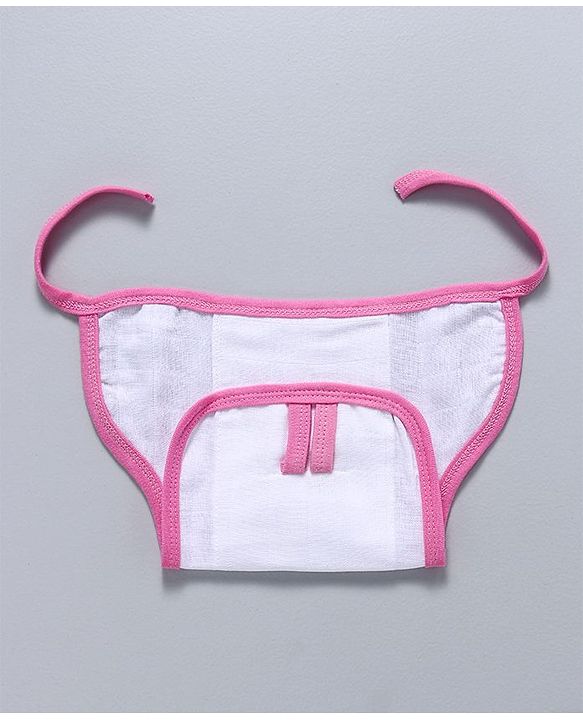Babyhug Muslin Cloth Nappy Set of 5 Extra Small - Multicolor