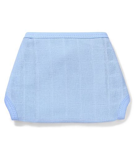 Babyhug Muslin Cloth Nappy Set of 5 Medium - Blue