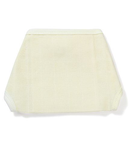 Babyhug Muslin Cloth Nappy Set of 5 Large - Lemon Yellow