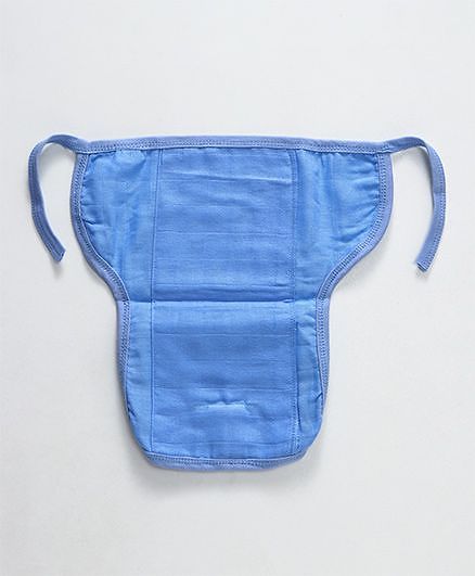 Babyhug Muslin Cloth Nappy Set of 5 Extra Small - Multicolor