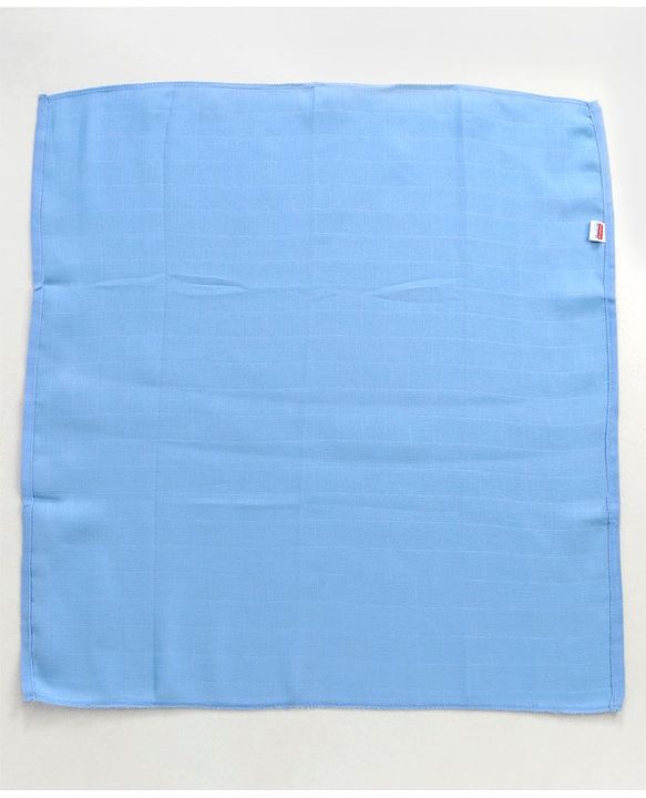 Babyhug Square Cotton Muslin Nappy Set Small Pack Of 5 (Color May Vary)