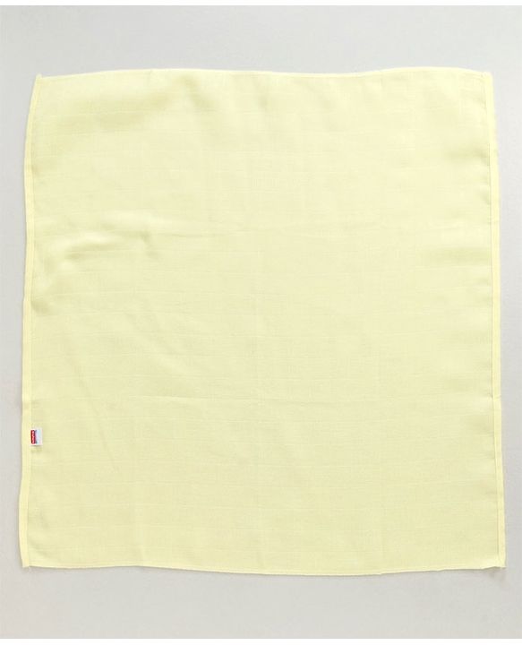 Babyhug Square Cotton Muslin Nappy Set Small Pack Of 5 (Color May Vary)