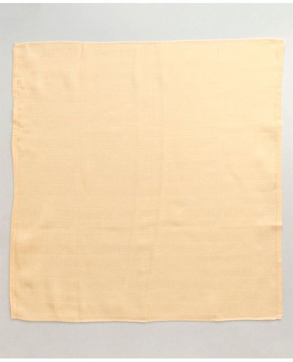 Babyhug Square Cotton Muslin Nappy Set Small Pack Of 5 (Color May Vary)
