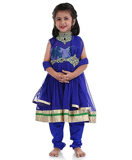 Churidar for baby clearance girl