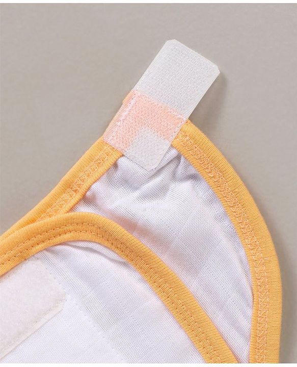 Babyhug 100% Cotton Cloth Nappies With Velcro Small Set Of 5 - Multicolor